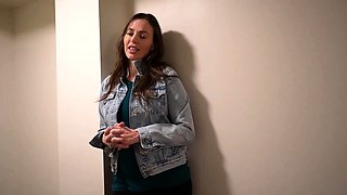 Chubby Brunette Big Boobs Dildo Masturbation