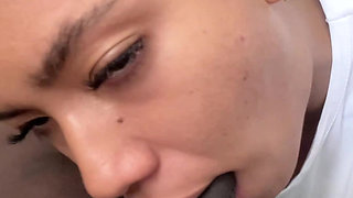 I Give My Neighbor's Cock a Delicious Blowjob -amateur Couple- Nysdel