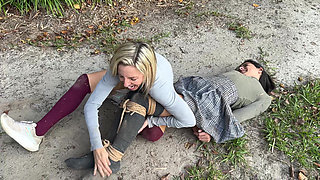 Sorority Sisters Bondage Playdate - Misty Addams and Lora Cross
