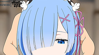 Re Zero Rem Subaru Fucks Doggystyle Hentai