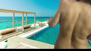 GETTING HOT AND WET IN THE SEA WITH ADAMANDEVE AND LUPO