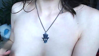 Nude Hairy Brunette Camgirl Teases on Floor Part 2
