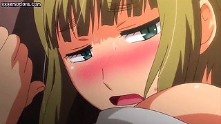 Busty animated slut getting slammed