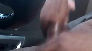 Tugging off in the camper in the mornin' (Jackie Chocolate-colored)