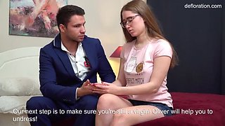 Petite Brunette Cili Loses Virginity Hardcore - Big Tits & Tight Pussy