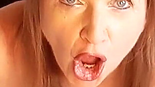 Red underwear, stockings, i will take off my bra and fuck my tits, suck big black cock and play with my pussy.