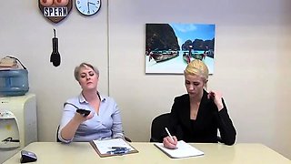 Jerky Girls - Cum On Sashas Leg
