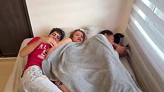Big Ass Stepmom Shares Bed With Step Son - Anal & Squirting Teen Latina