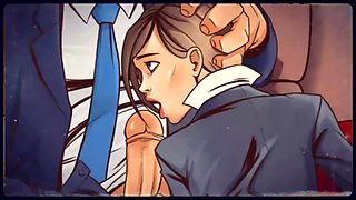 animated rough office sex