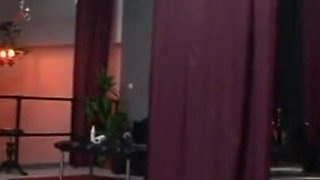 Dominating hanging out and wax playing