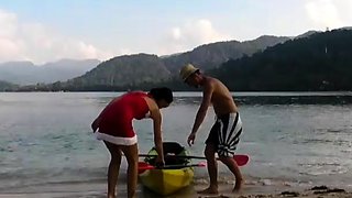 Cute brunette young hookup amateur teen blowjob