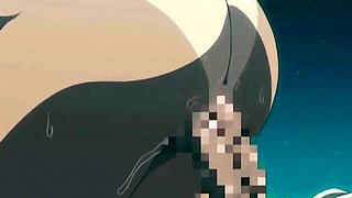 Lusty puss's big tits clip