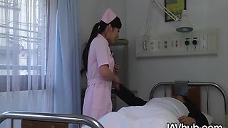 Japanese Nurse Mario Ono Fucks Her Patient