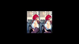 Dr. Maxine's Perspective: A Deserted Train Carriage Equals Lewd Fun / Anime / Hentai