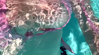 Artemisia Love Showing Her Perfect Big Tits Underwater and Outdoor