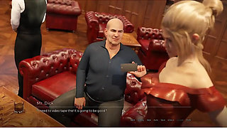 The Spellbook - Gameplay - Roleplay - Secretary Sex with Boss and Client to Seal a Deal