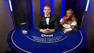 Big Tits Bonnie Blue and SpongeBob Duel Casino Babes Masturbate Wildly Before Explosive Cum