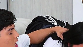 Part 1: I Fucked the Cute Maid and My Stepmom Almost Caught Us