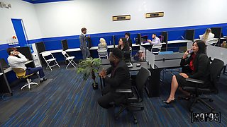 Lola's Office Sneaky Desire in a Wild Indoor Affair