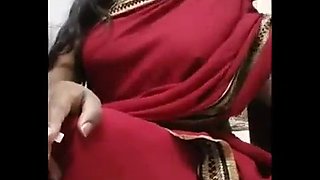 Desi smoking showing boobs