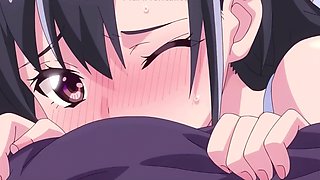 Hot hentai: hot girl with big boobs seduces her masseur and gets her pussy teased with his hands