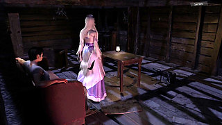 3D Hot Asian Cosplay Stripper Got Her Wet Pussy Fucked so Hard