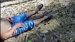 Wild orgy in the woods featuring stepson and stepmom Sexyanka