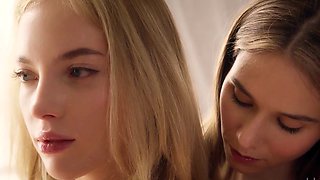Sensual Love Lesbian Threesome Three Bliss