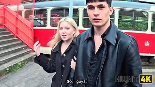 HUNT4K. Fuck for a thesis? Why not ft. Stanley Johnson  Nikoletta Queen: Blowjob, Doggy  Licking Porn