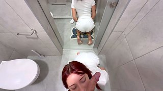 A stranger fucked me in the mouth in a hostel toilet, and I