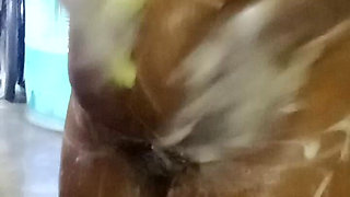 Tamil Girl Was Taking Bath in My Stepmother's Bathroom and I Secretly Took a Video