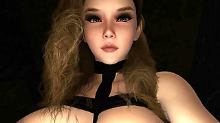 Girl With A Bondage Fetish Rides On Top