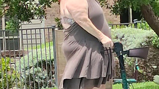 Summer Has Arrived! Time for the First Visit to the Pool Sexy Big Nurse Vicki Style!