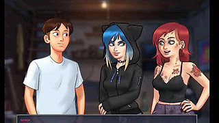 Summertime saga: fixing her bike ep 111