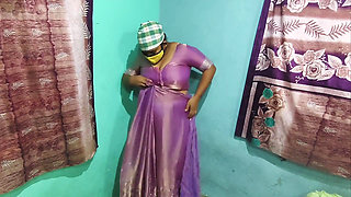 After Shower Sex with Saree and She Love It