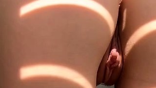 Young amateur teen in solo masturbation getting kinky