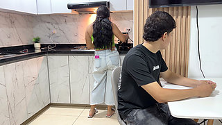 Shy Latin Social Media Guy Comes to My House and Gives Me a Nice Hard Fuck No Matter My Husband Is Traveling