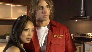 I wishes my secretary fuck ft. Eva Angelina: Big Tits, Brunette  Cowgirl Porn