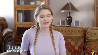 Bride Nadya Nabakova Threesome Fuck with Husband and Ex-Wife Bunny Colby