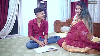 Step Family 3way - Step Mom StarSudipa Helps her Step Son to fuck her Step Sister Full Movie ( Hindi Audio )