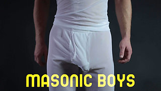 MasonicBoys - DILF master Matthew Figata breeds horny apprentice twink