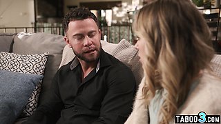 It is time for blond hair babe to say thank you