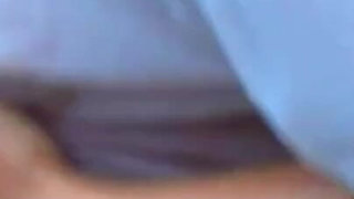 Blonde Poolside Footjob and Wet Tease