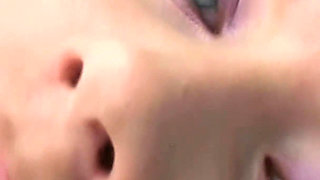 Beautiful Blonde Girl Enjoy of Big Dildo and Hard Cock in Her Gaping Pussy