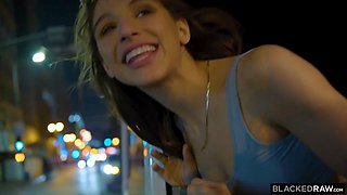 Blackedraw Luscious Brunette Abella has the wildest sex with BBC