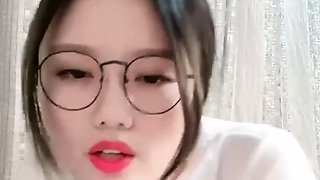 Close up POV of teen sucking cock