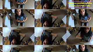 Smoking Cigar MILF with Butt Plug Deepthroat BJ, Spanking Doggy and Cum All Over My Shiny Leather Boots