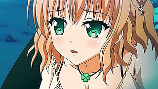 Pink Nightgown Bedside Anime Girl