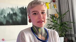 Amateur Blonde Teen Nerwen Rough Anal Fuck & Huge Cumshot on Pussy - Homemade POV