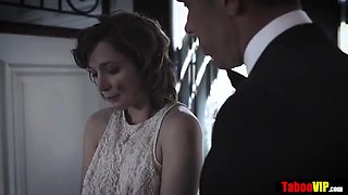 Rescued Orphan Shagged By Pervy Daddy And His Staff With Eliza Jane And Elena Koshka